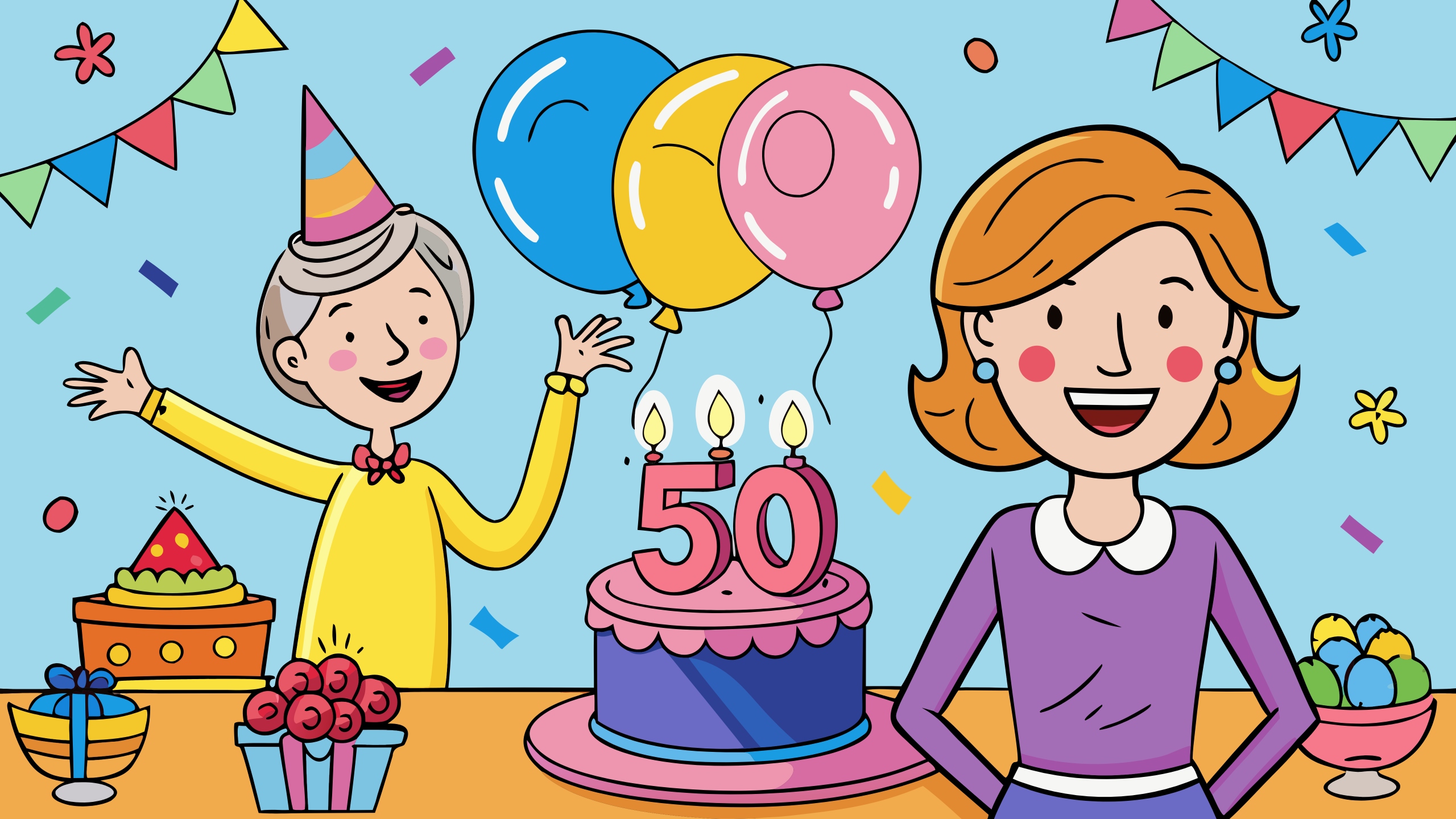 Поздравление с юбилеем 50 лет женщине